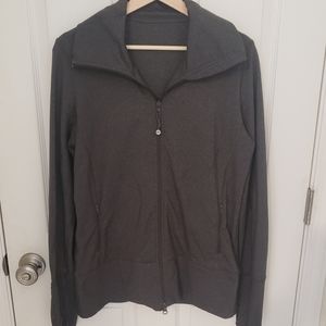 Lululemon Define grey zip up jacket